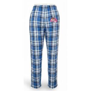 Disney Store Cheshire Cat Blue White Pajama Bottoms Size XL